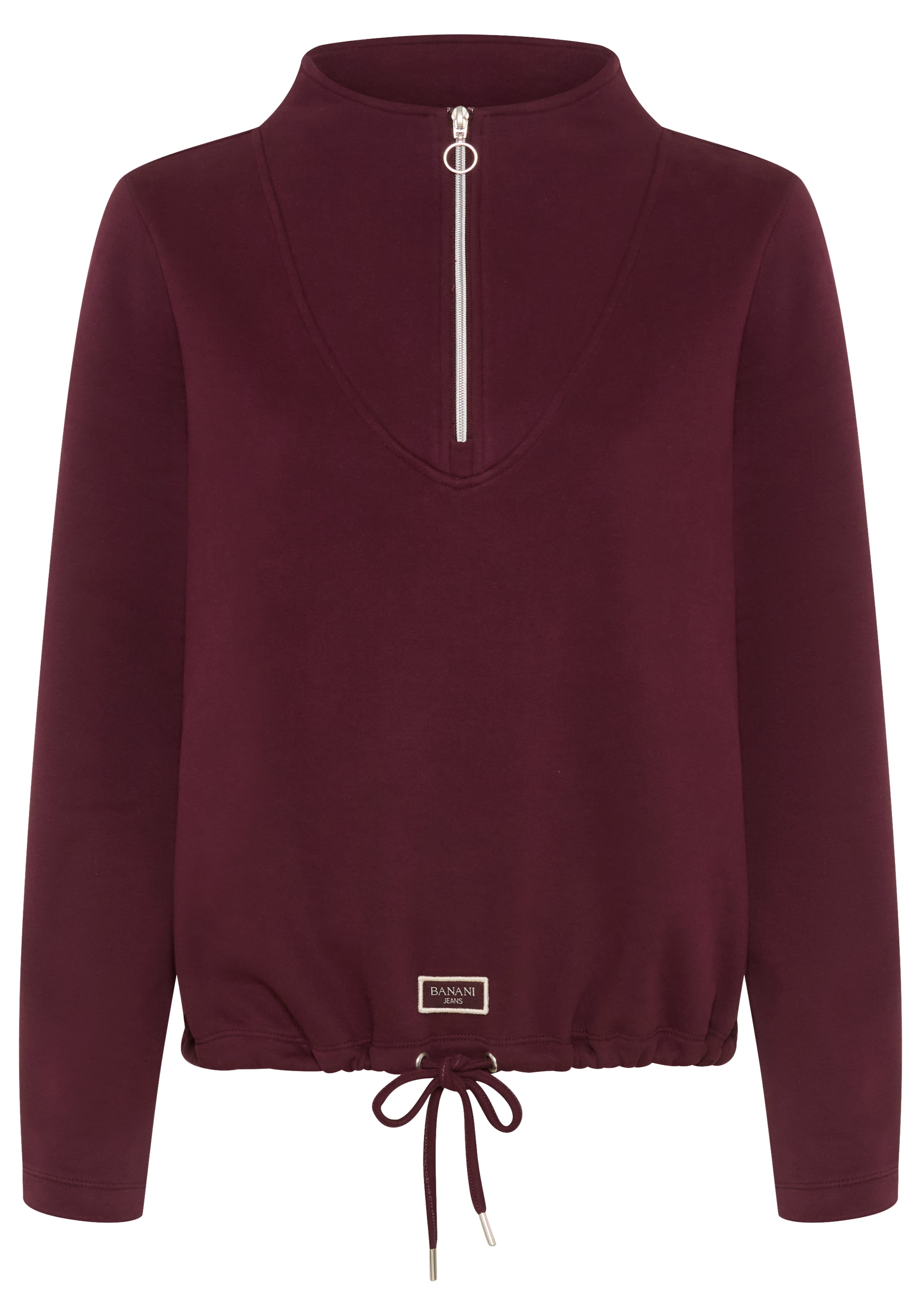 Bruno Banani LM Sweatshirt in Rot: Vorderseite