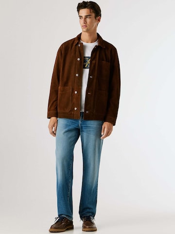 Pepe Jeans Between-season jacket 'Sinbar' in Brown