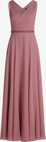 Vera Mont Вечерна рокля в розово: отпред