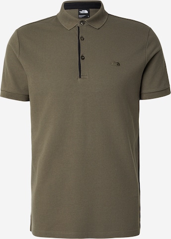 Tricou de la THE NORTH FACE pe verde: față
