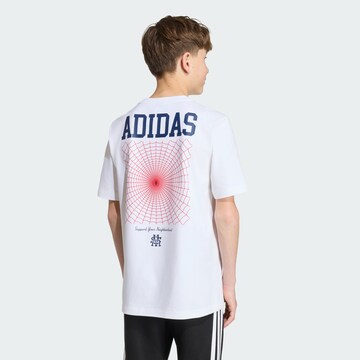 ADIDAS SPORTSWEAR Funkční tričko 'Marvel Spider-Man ' – bílá: přední strana