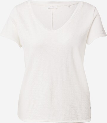 T-shirt Marc O'Polo DENIM en blanc : devant