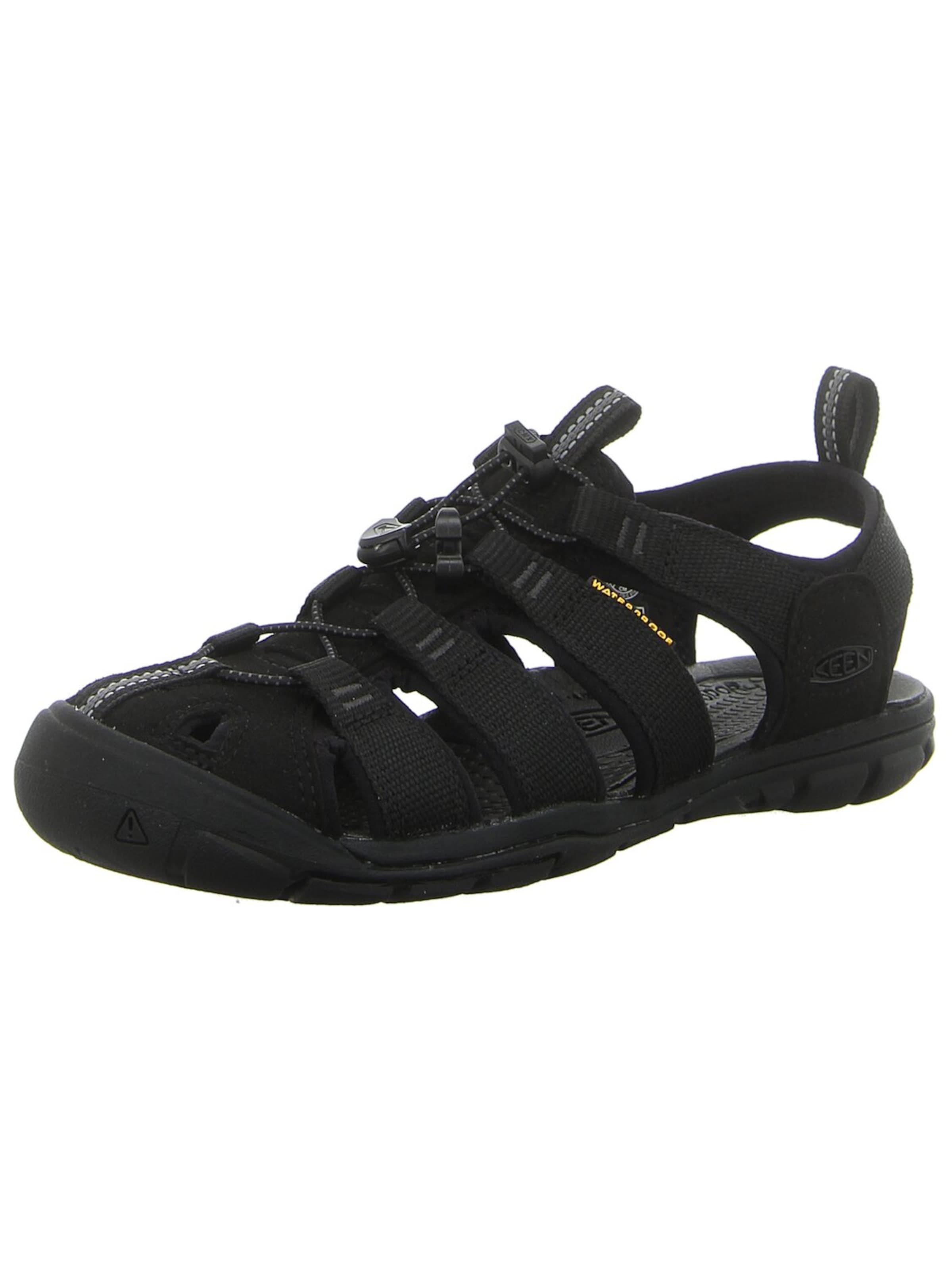 KEEN Hiking Sandals 'Damen Sandale 1020662 Textil in schwarz' in Black: front