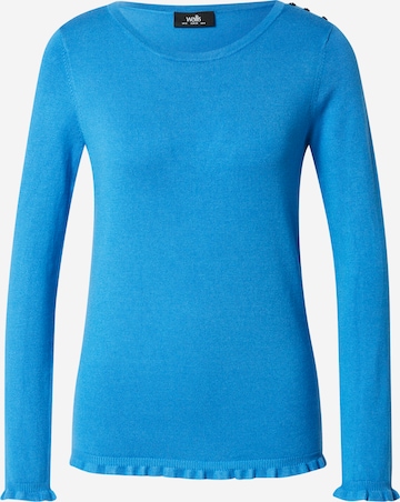 Pull-over Wallis en bleu : devant