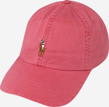 Cappello da baseball di Polo Ralph Lauren in rosso: frontale