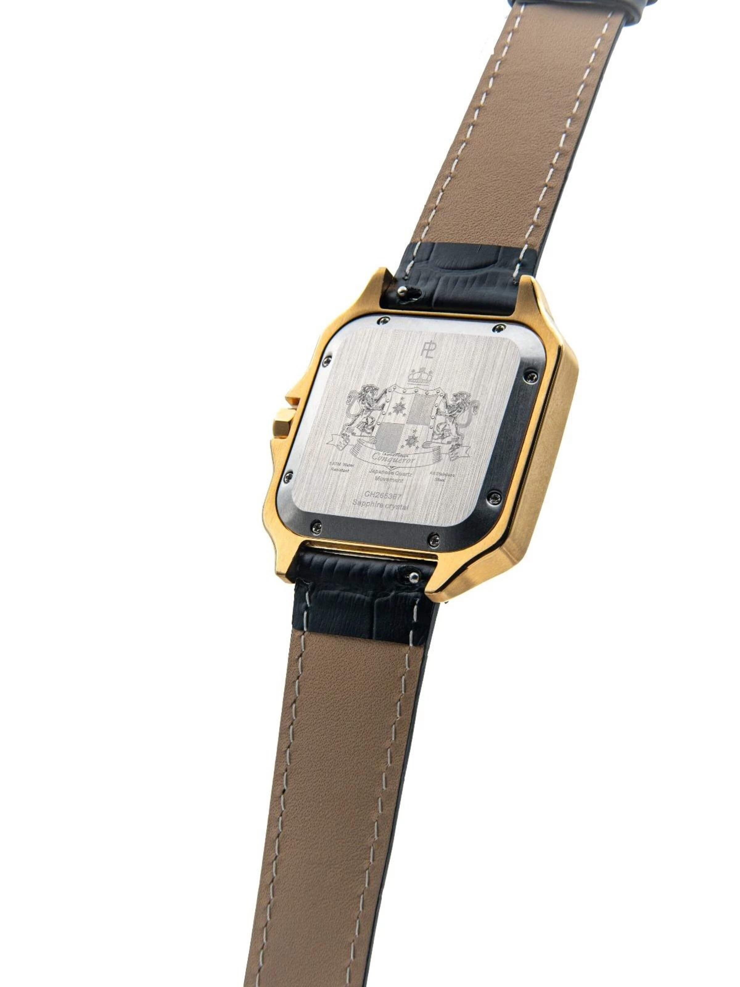 Orologio analogico 'Phantom' di Laurent Philippe in nero