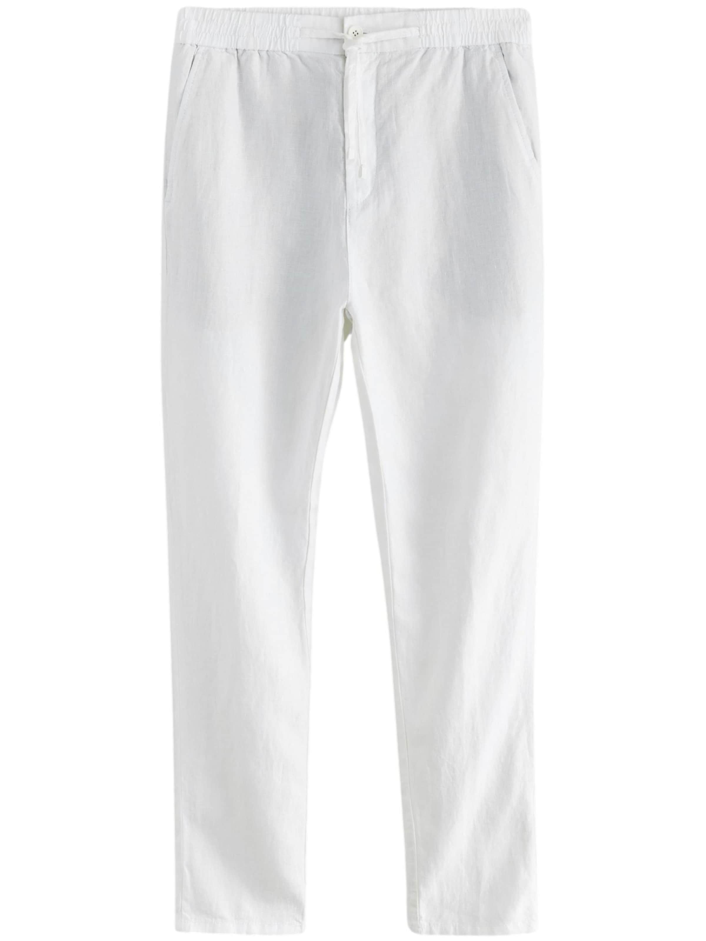 Next Szabványos Nadrág - fehér: elől