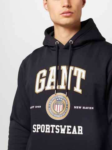 GANT Sweatshirt i sort