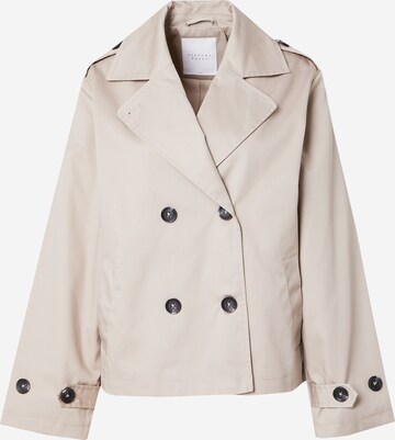 SISTERS POINT Between-seasons coat in Beige: front