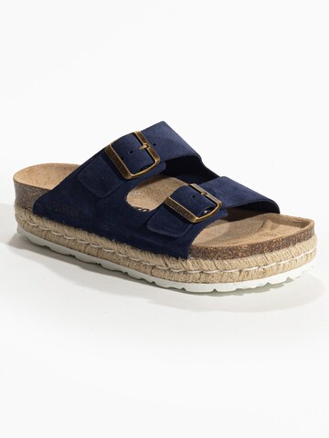 Bayton Pantolette 'Olympe' in Blau