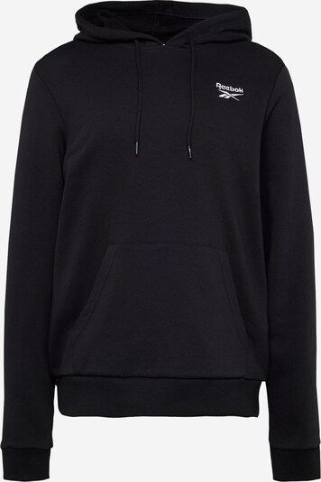 Reebok Sweat de sport 'IDENTITY' en noir / blanc, Vue avec produit