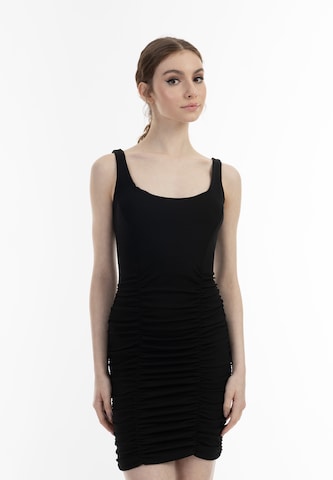 myMo at night Dress in Black: front