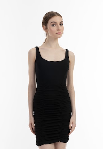 myMo at night - Vestido en negro: frente