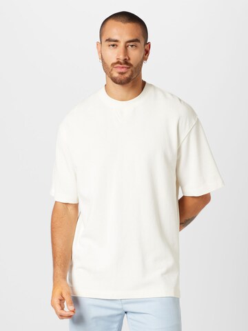 TOPMANSweater majica - bež boja: prednji dio