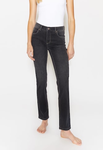 Angels Slimfit Straight-Leg Jeans in Grau: predná strana