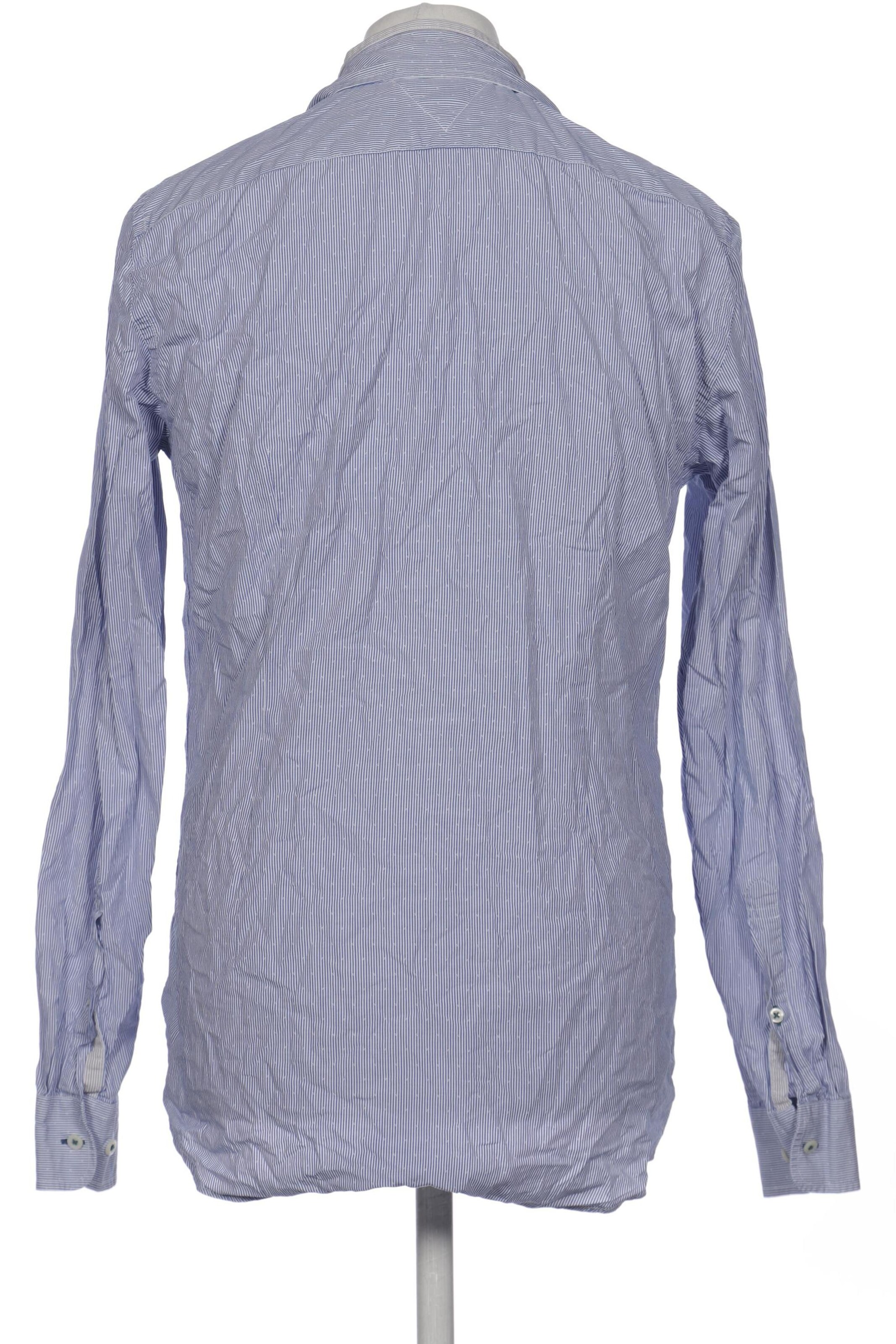 TOMMY HILFIGER Button Up Shirt in L in Purple