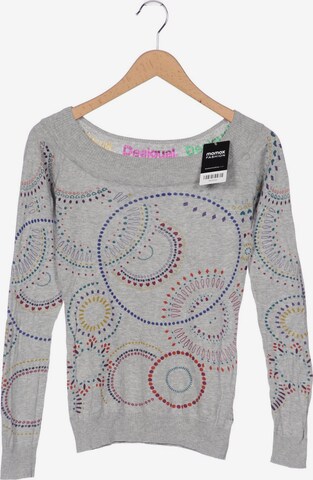 Desigual Sweater & Cardigan in S in Grey: front