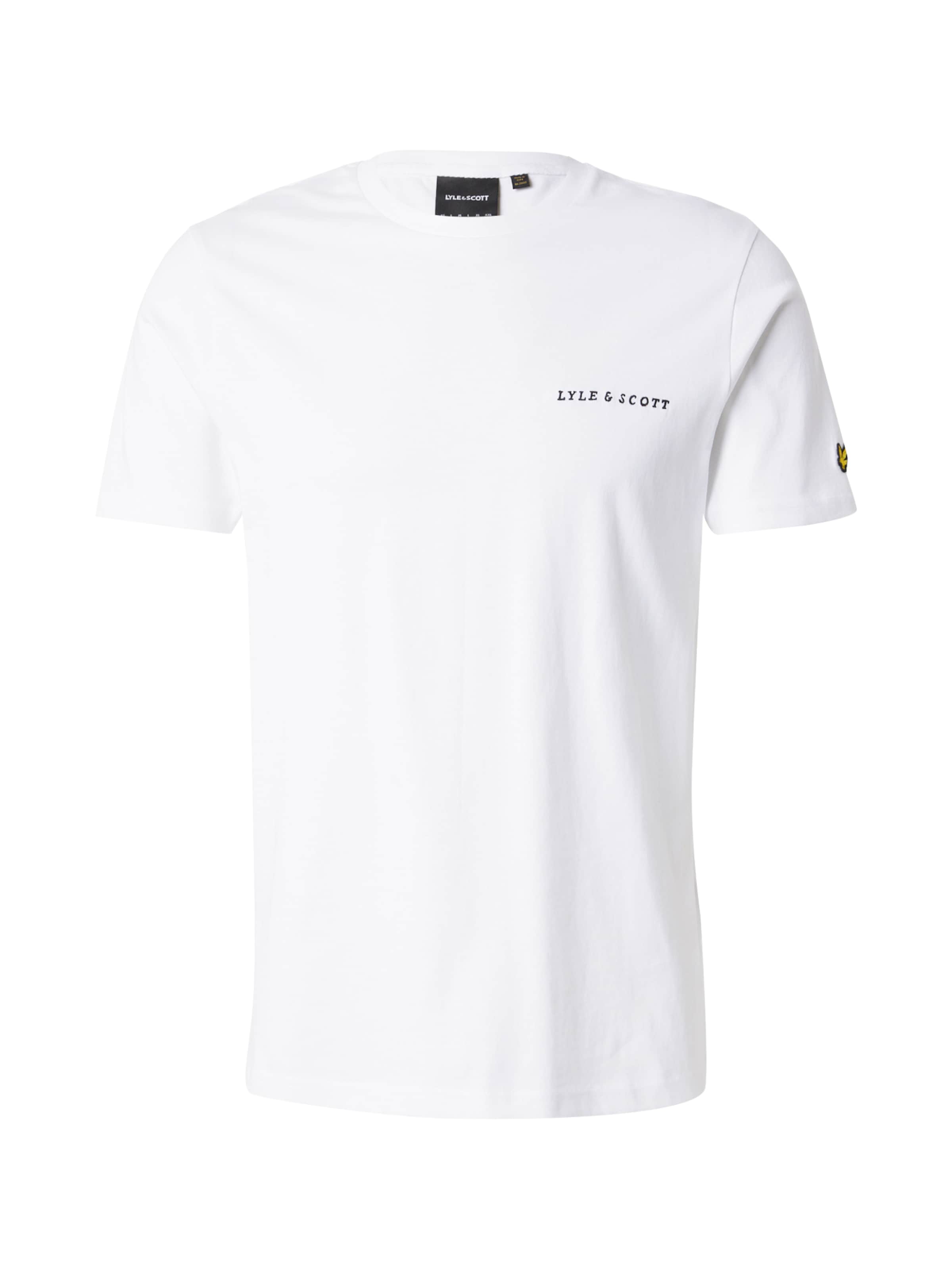 Lyle & Scott T-Shirt in Weiß: Vorderseite