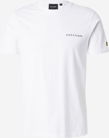 Maglietta di Lyle & Scott in bianco: frontale