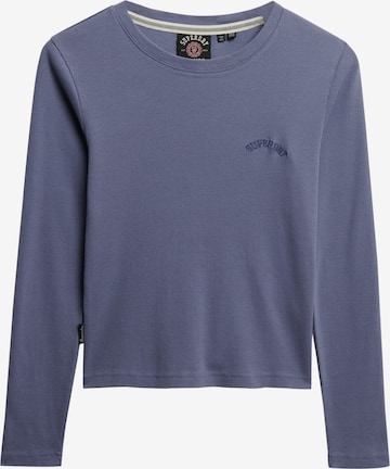 T-shirt 'Athletic Essentials' Superdry & Co en bleu : devant