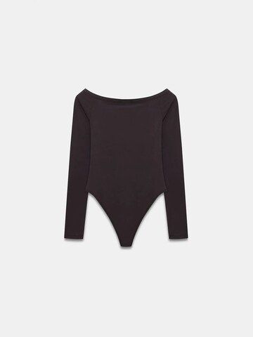 Shirtbody Dilvin en marron