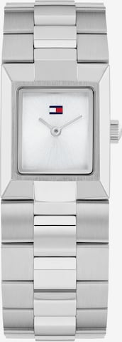 TOMMY HILFIGER Analoginen kello 'IVY' värissä hopea: etupuoli