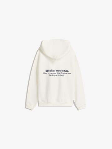 Bershka Sweatshirt i beige
