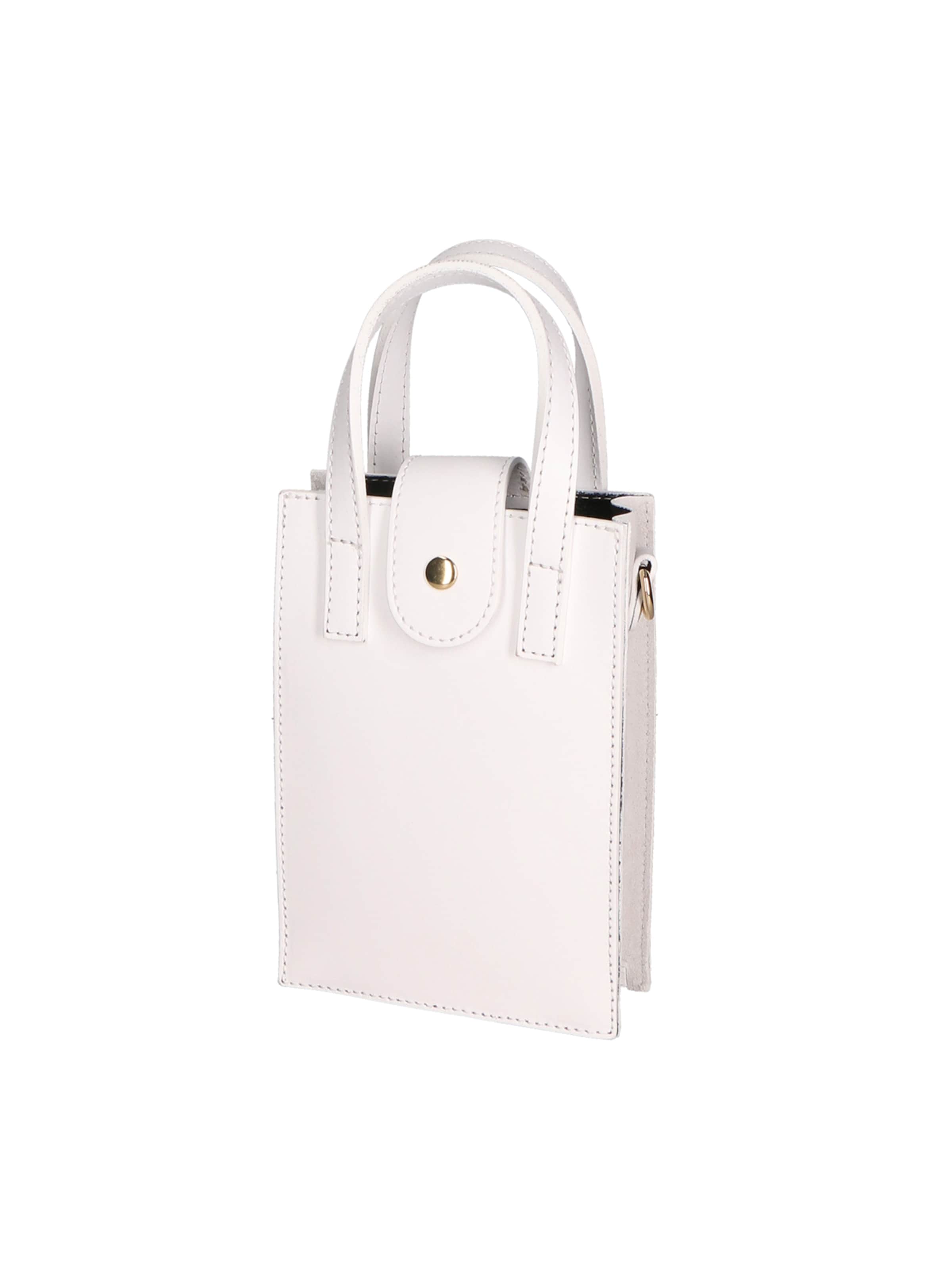 Gave Lux Handtas in Wit: voorkant