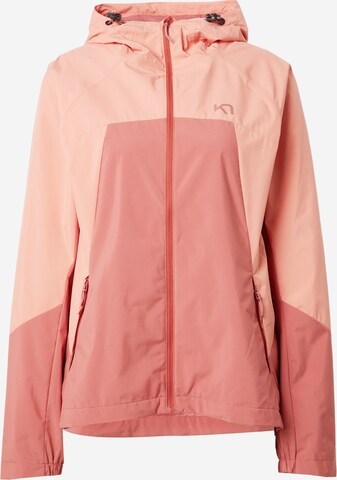 Kari Traa Outdoor Jacket 'THALE' in Orange: front