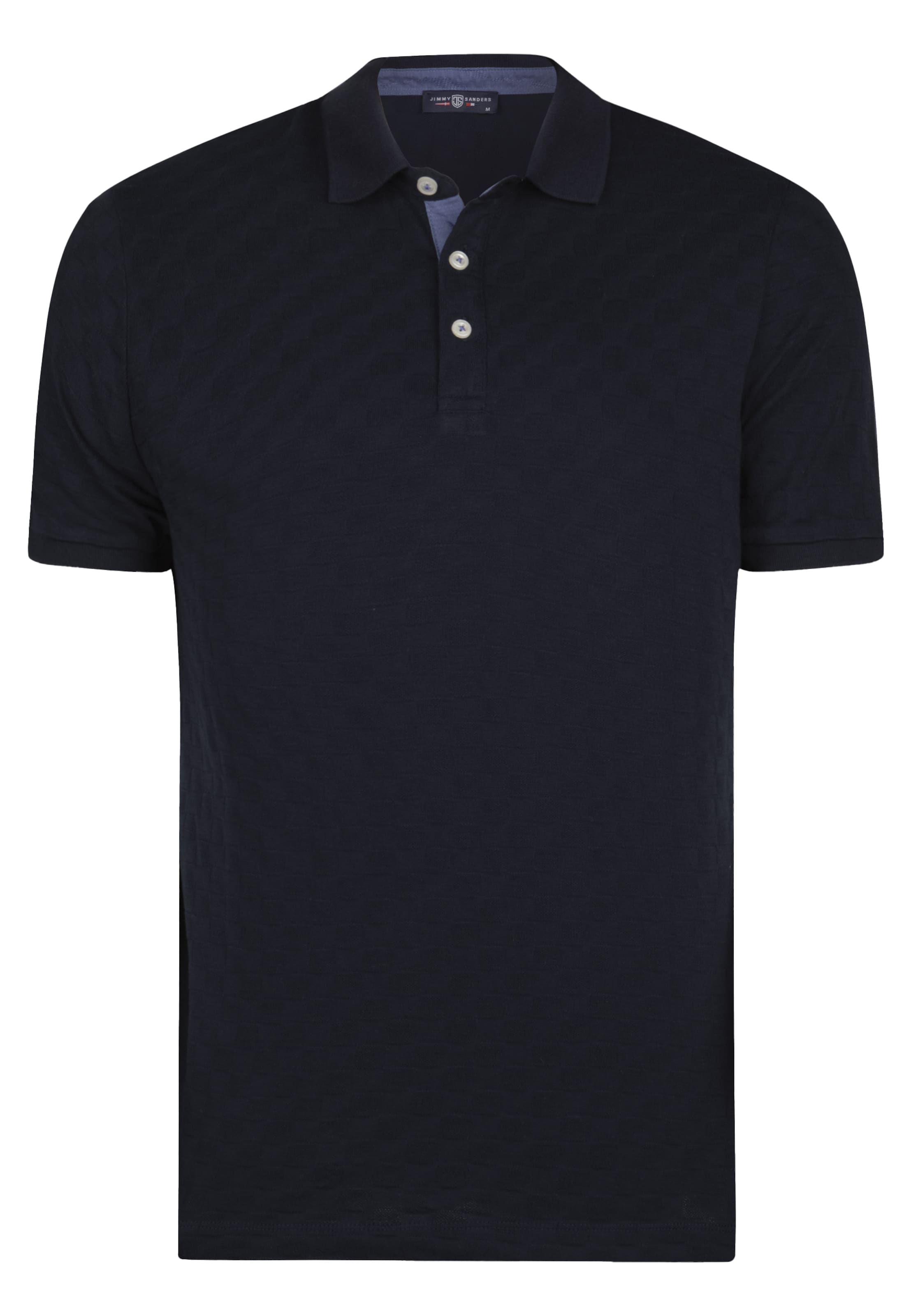 Jimmy Sanders Классический крой Футболка в Синий: спереди