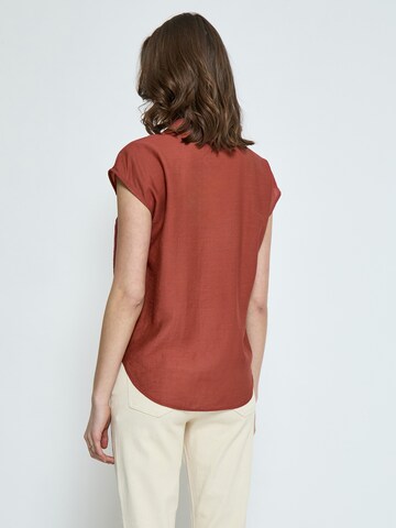 Camicia da donna 'Naline' di Peppercorn in marrone