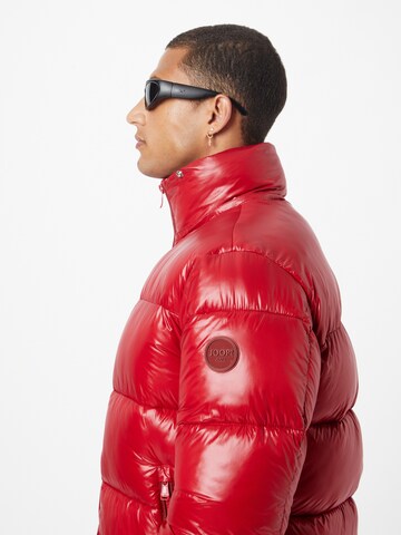 JOOP! Jeans Winter jacket 'Joshas' in Red