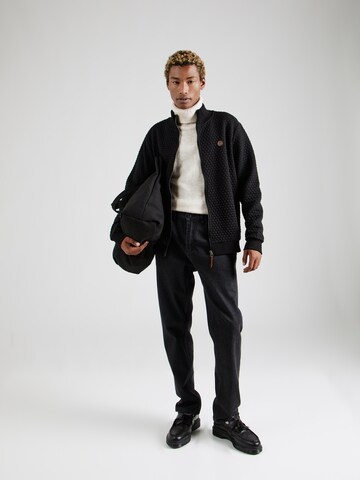 INDICODE JEANS Sweatjacke 'Bermie' in Schwarz