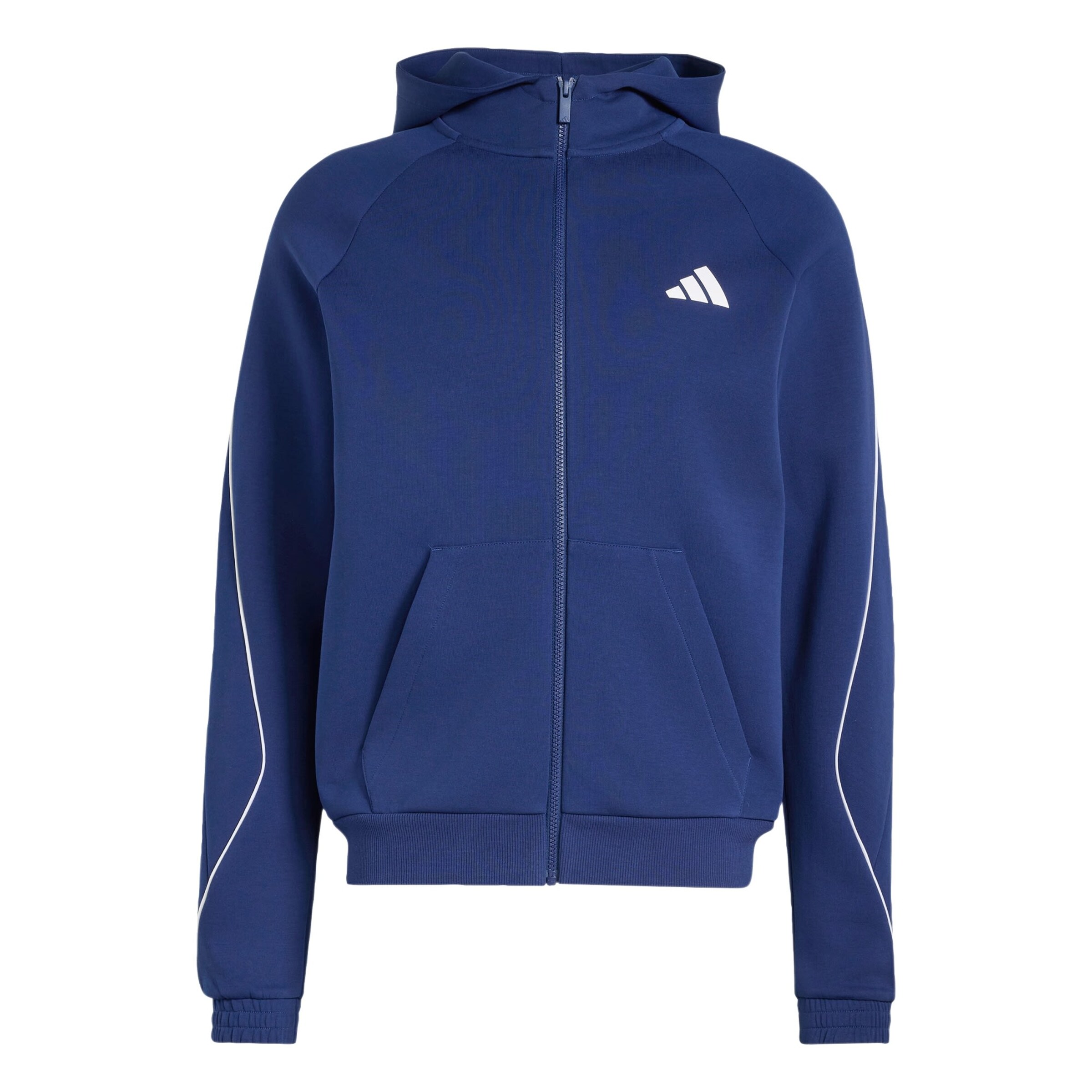ADIDAS SPORTSWEAR Bluza rozpinana sportowa 'Stadium' w kolorze niebieski: przód