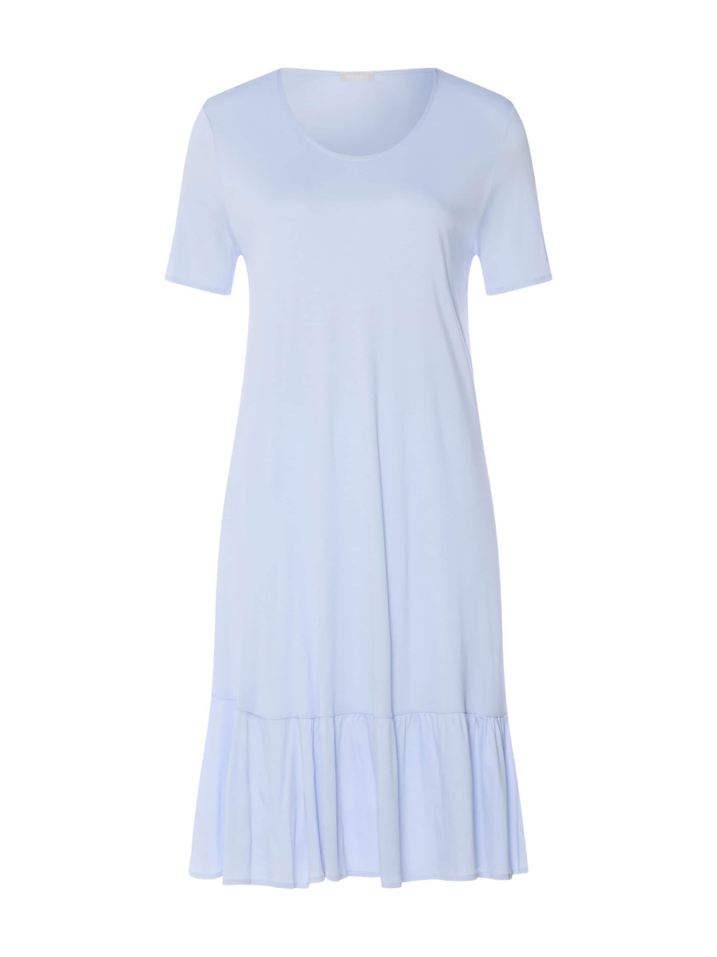 Chemise de nuit ' Isabella ' Hanro en bleu : devant