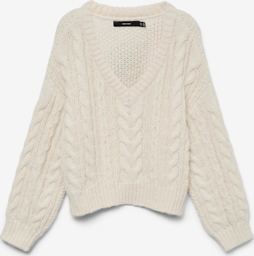 Vero Moda Curve Pullover 'VMDREAM' in Beige: Vorderseite
