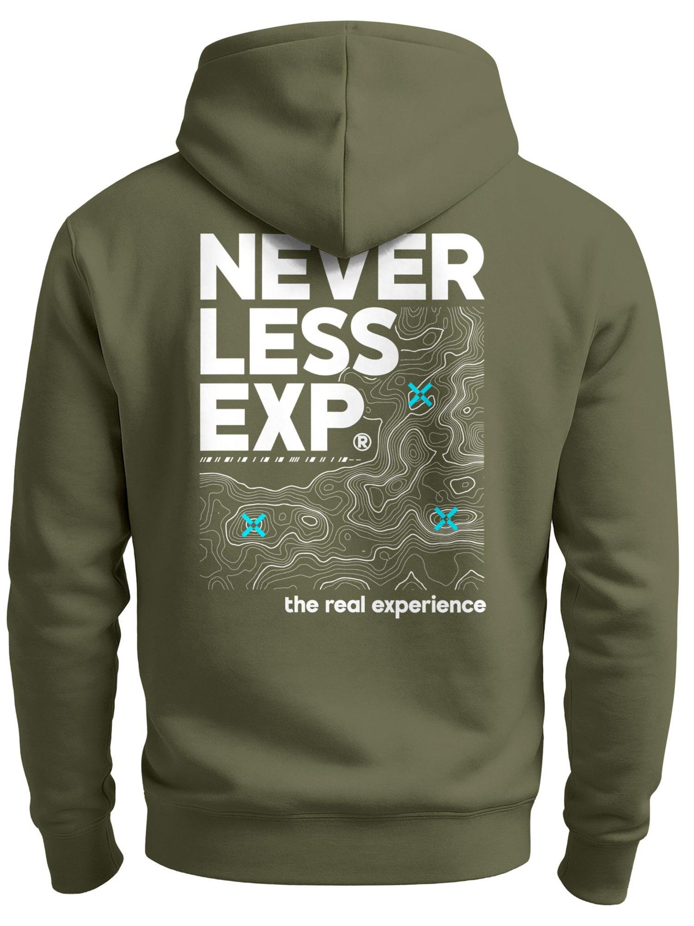 Neverless Sweatshirt 'Expedition' in Green: front