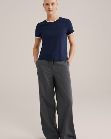 WE Fashion Shirt in Blau