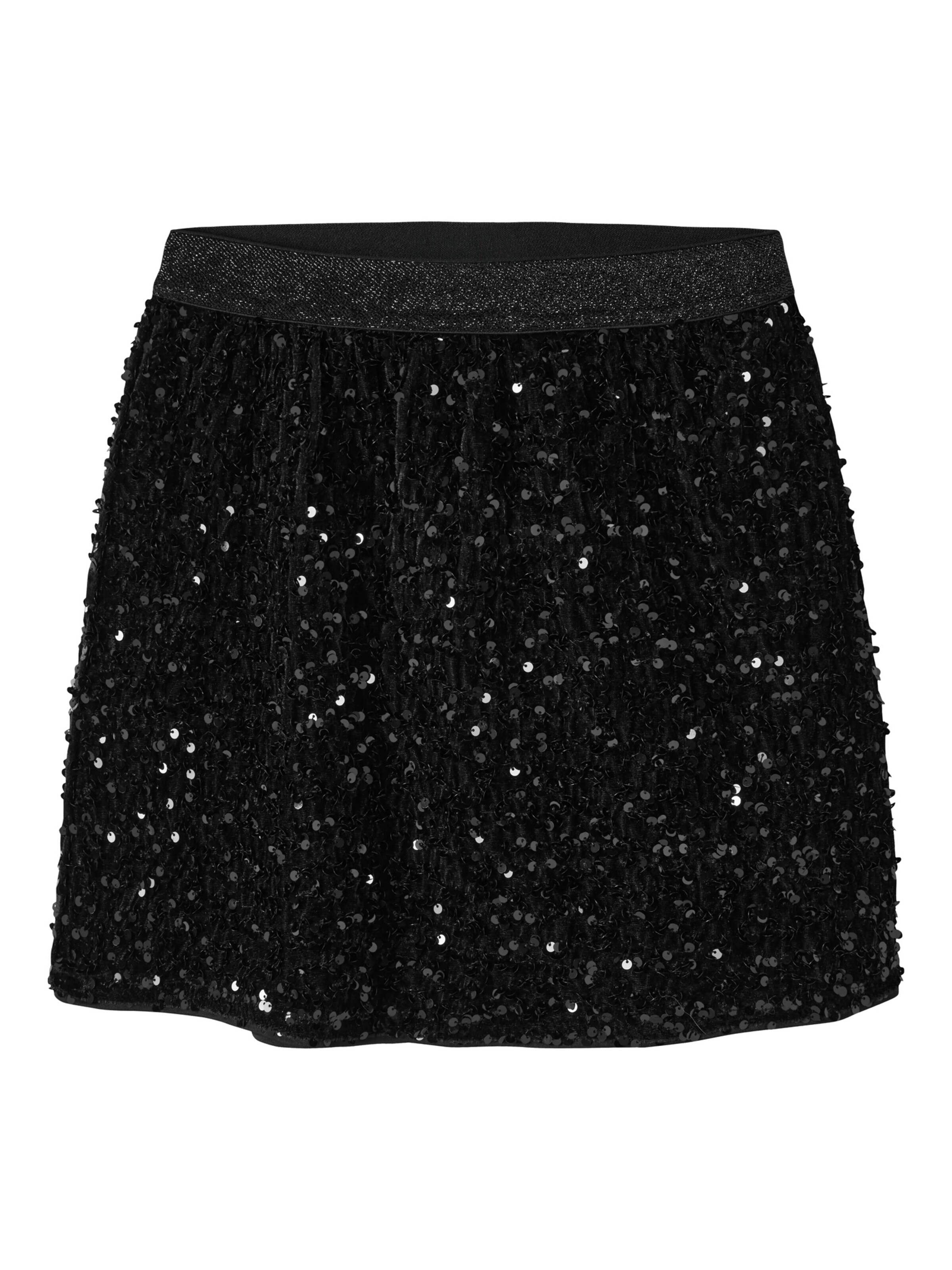 NAME IT Skirt 'NKFRunica' in Black: front