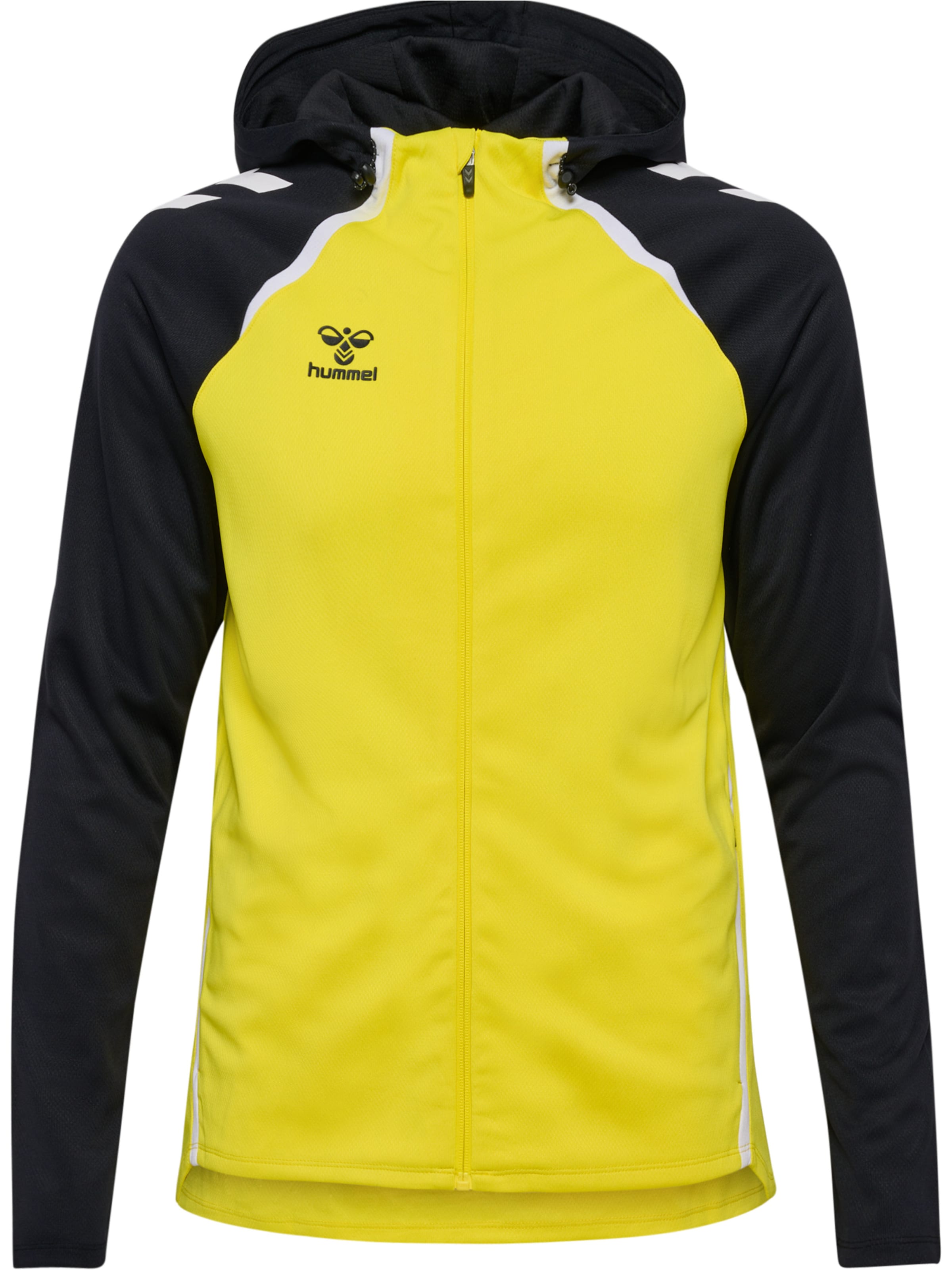 Hummel Sportief sweatvest 'Lead 2.0' in Zwart: voorkant