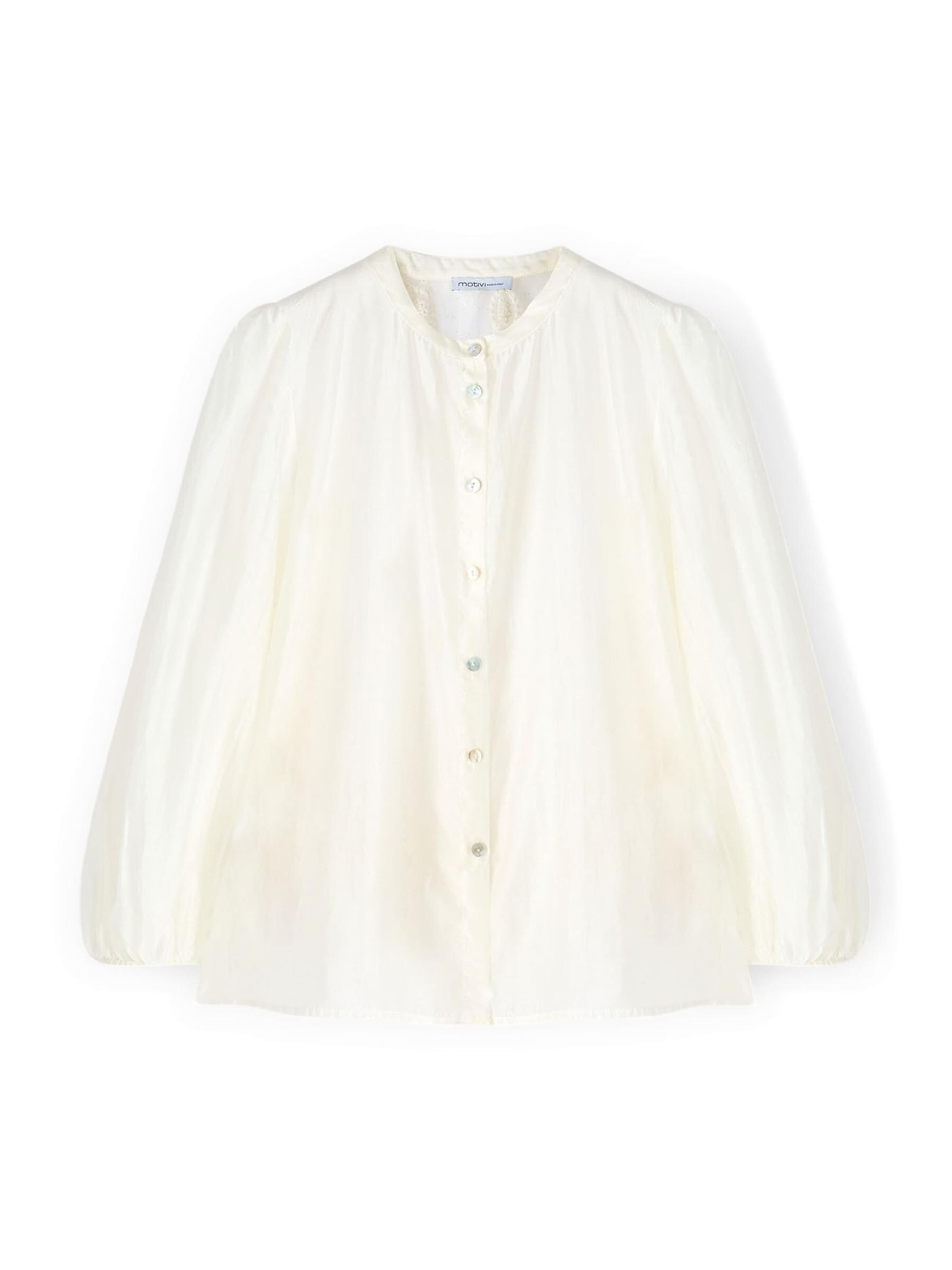 MOTIVI Blouse in White: front