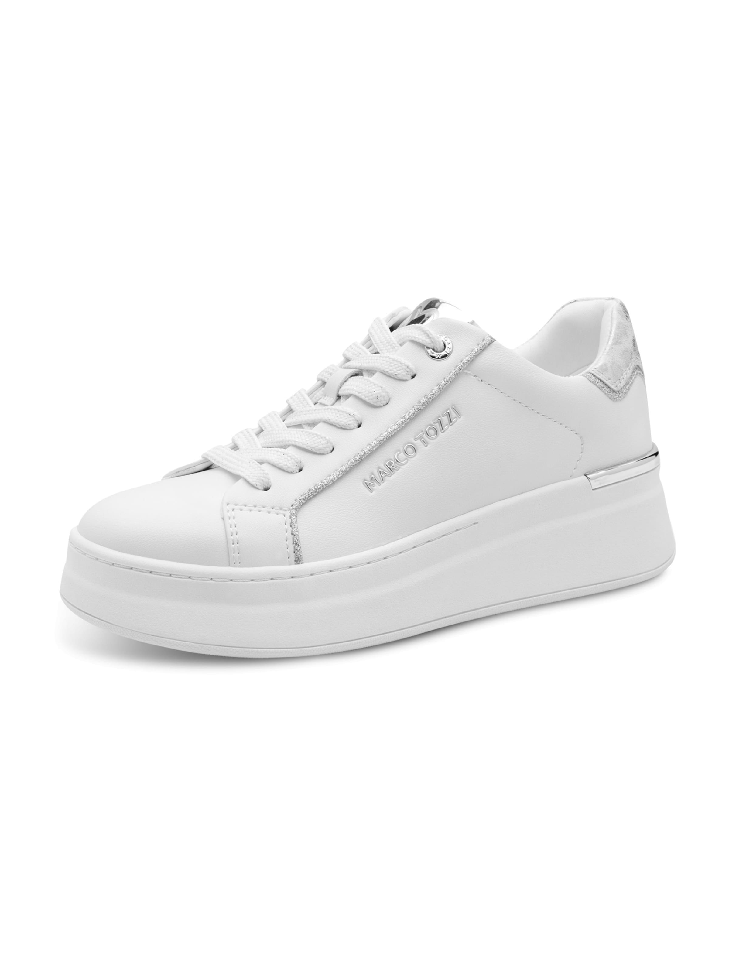 MARCO TOZZI - Zapatillas deportivas bajas en blanco: frente