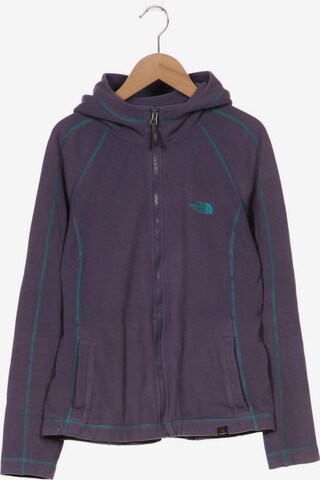 THE NORTH FACE Sweatshirt & Zip-Up Hoodie in L in Purple: front