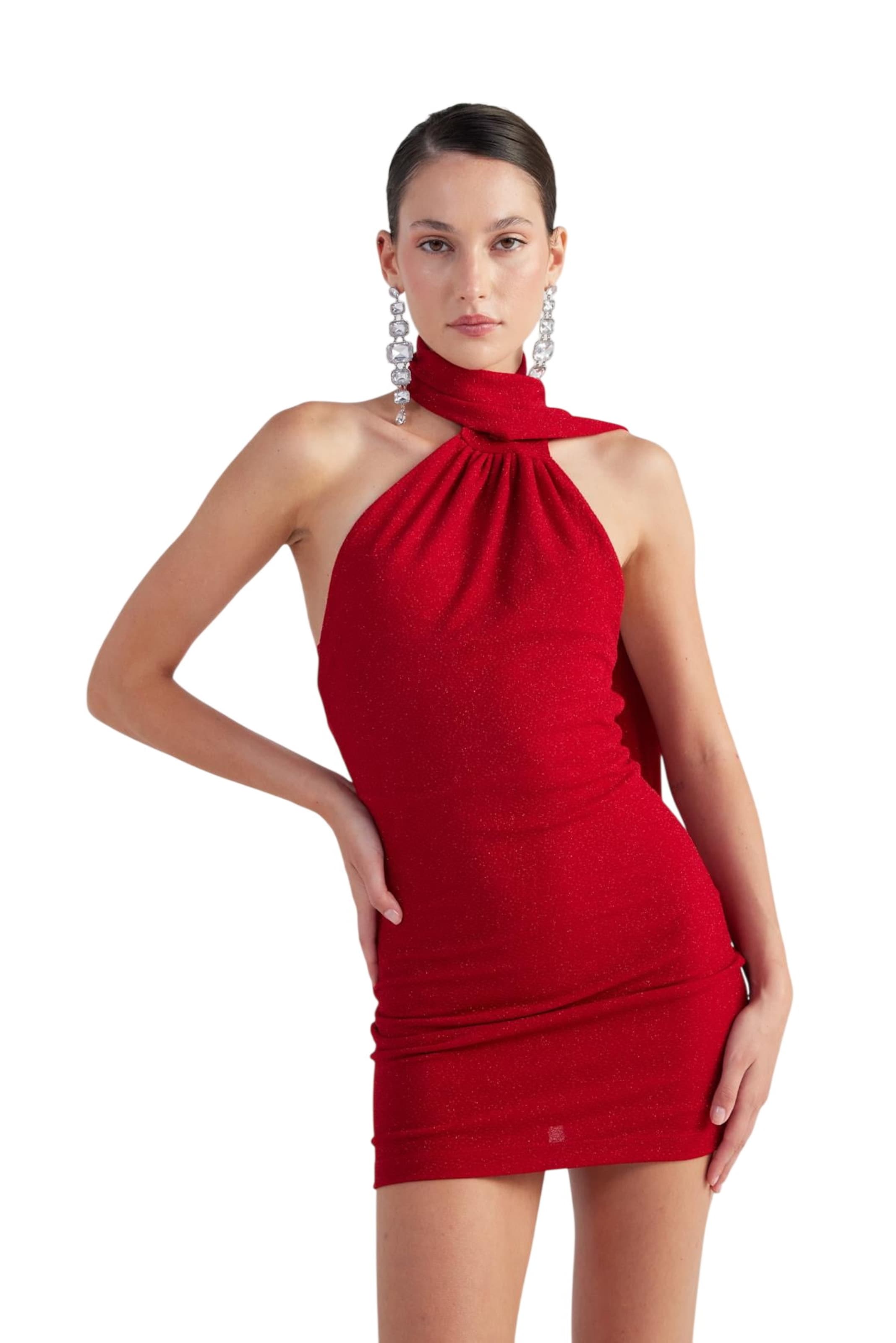 HOLLY LOLLY Kleid in Rot: Vorderseite