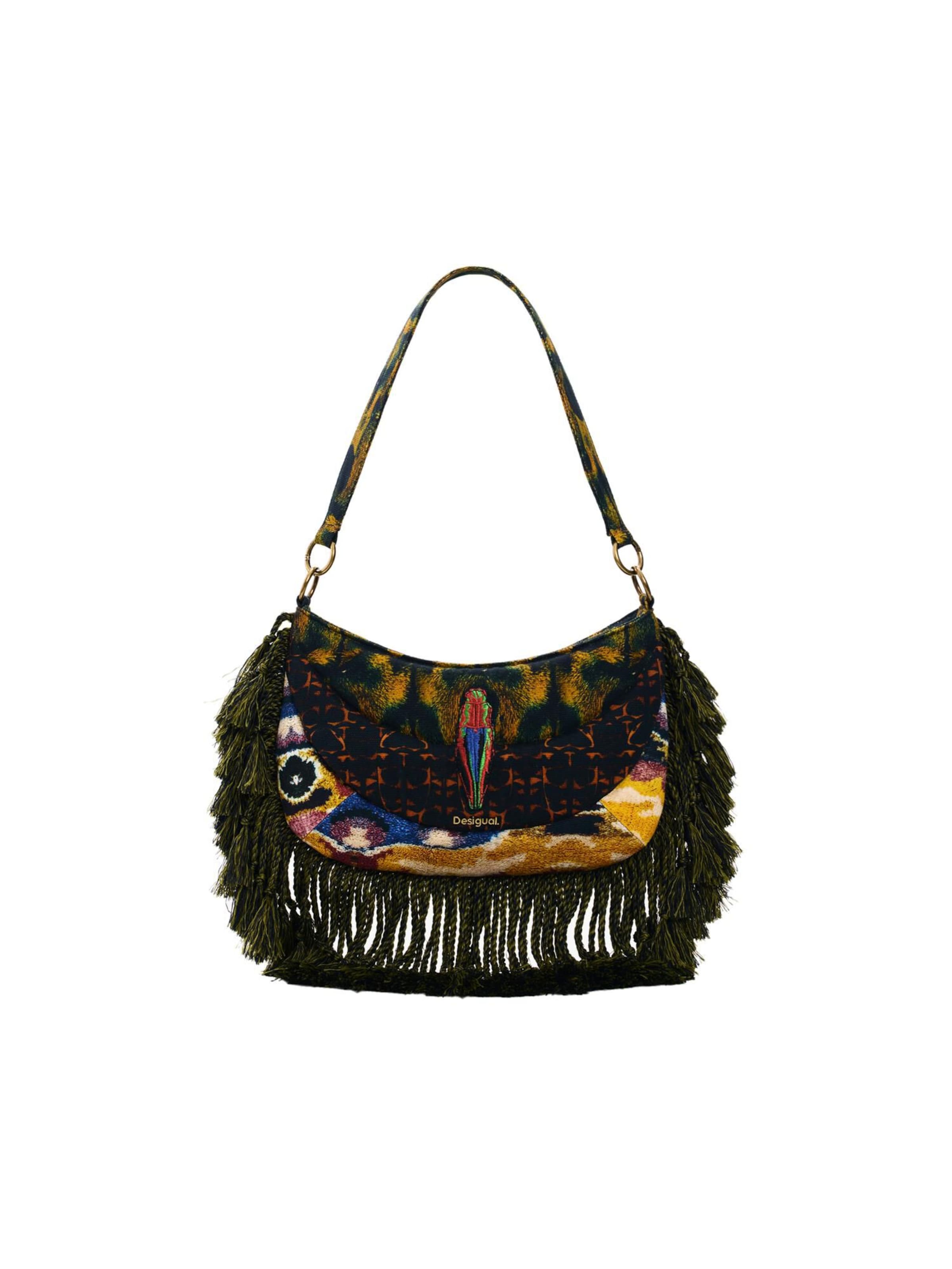 Sac bandoulière Desigual en vert : devant