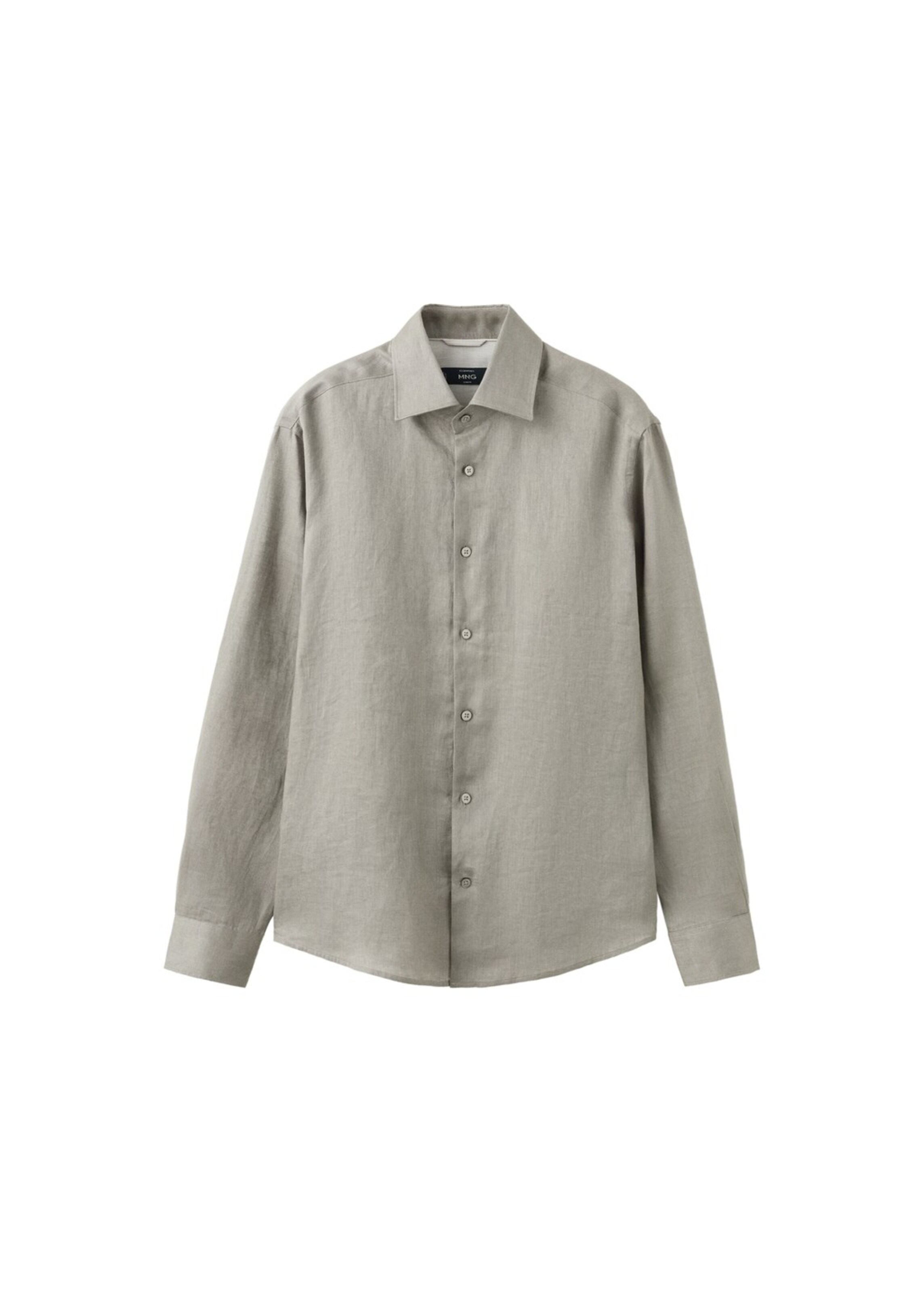 MANGO MAN Button Up Shirt 'Tucan' in Grey, Item view