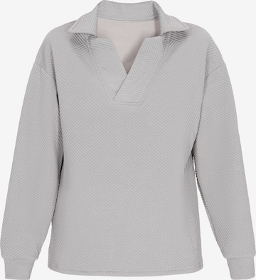 MYMOSweater majica - siva boja: prednji dio