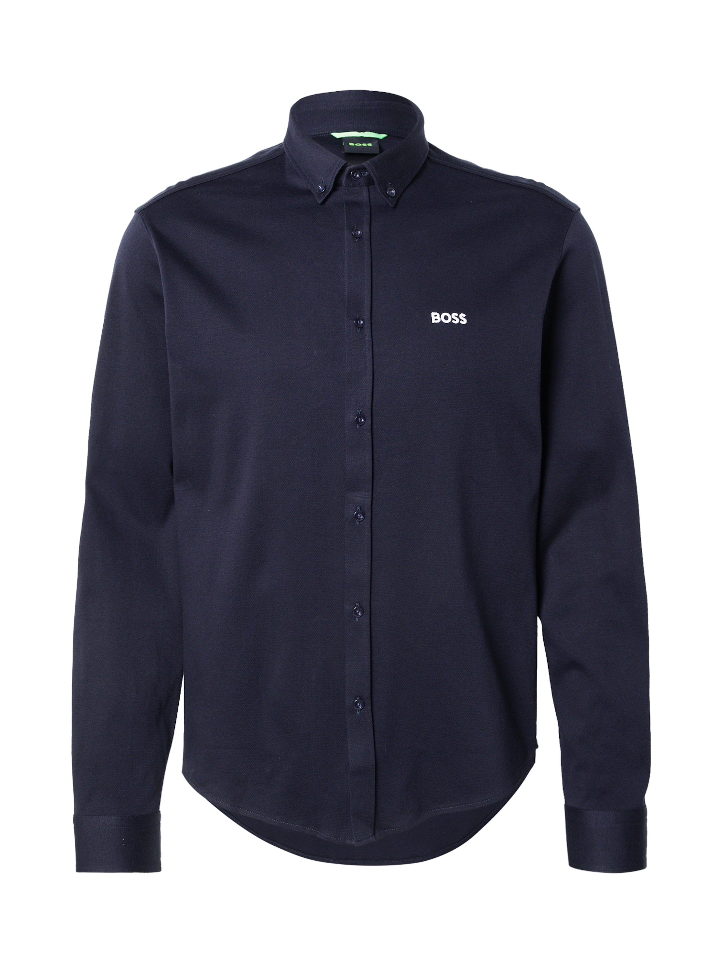 BOSS Slim fit Button Up Shirt 'B_Motion L' in Blue: front