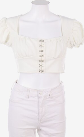 Boohoo Blouse & Tunic in M in White: front