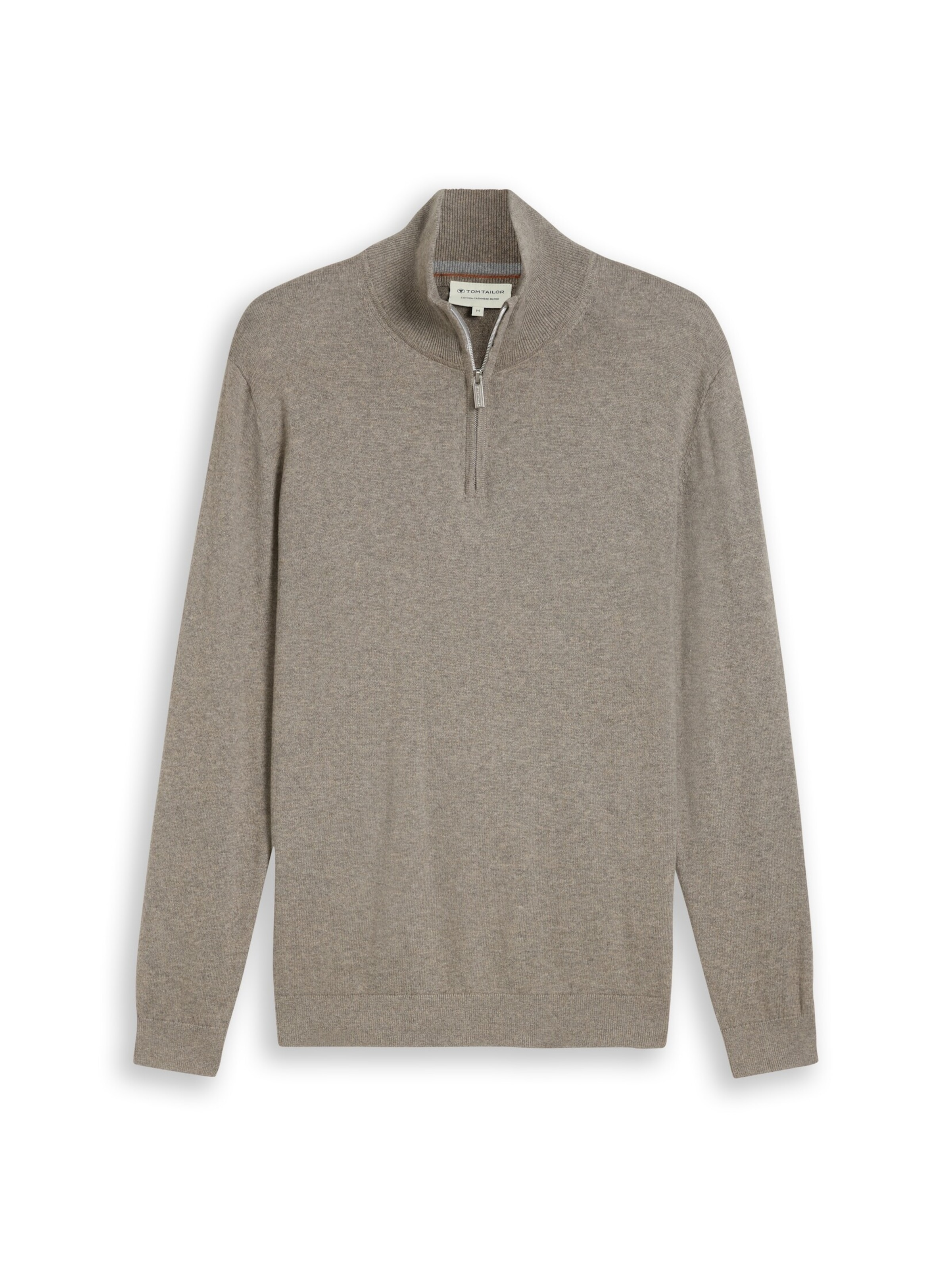TOM TAILOR Sweater in Brown: front